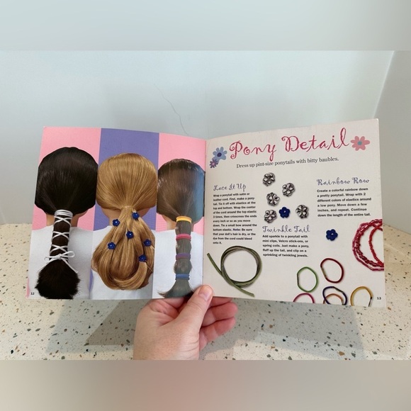 American Girl Doll HAIR Book Styling Tips and Tricks for Dolls - Picture 4 of 6